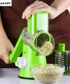 Multifunctional Vegetable Cutter Round Slicer Kitchen Roller Gadgets Tool Chopper Potato Carrot Cheese Shredder Food Processor