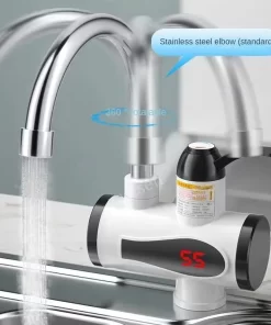 3000W Instant Water Heater Tankless Heaters Kitchen Electric Hot Water Tap Bathroom Heating Faucet Machine