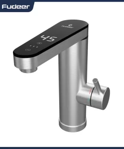 Fudeer 3400W 220V Electric Kitchen Water Heater Tap Instant Hot Stainless Steel Water Faucet Heater Cold Heating Faucet